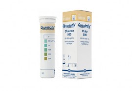 Quantofix Cloro 500 25-500 Mg/L - 100 Tiras - Macherey-Nagel